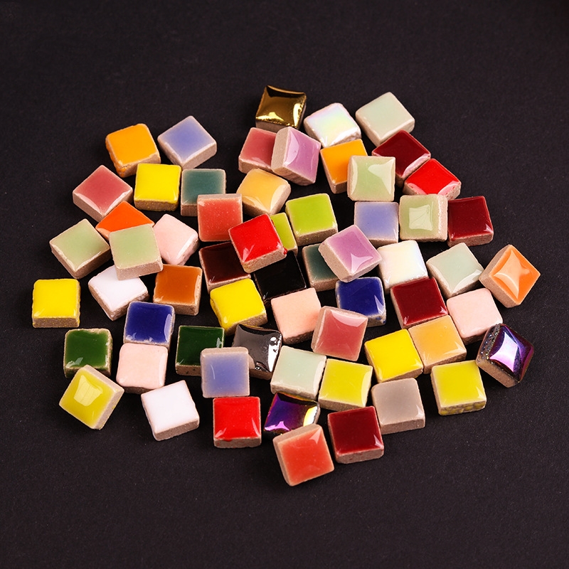Ceramic Tile Blank - Mini carrelage mosaïque en céramique, 200g,