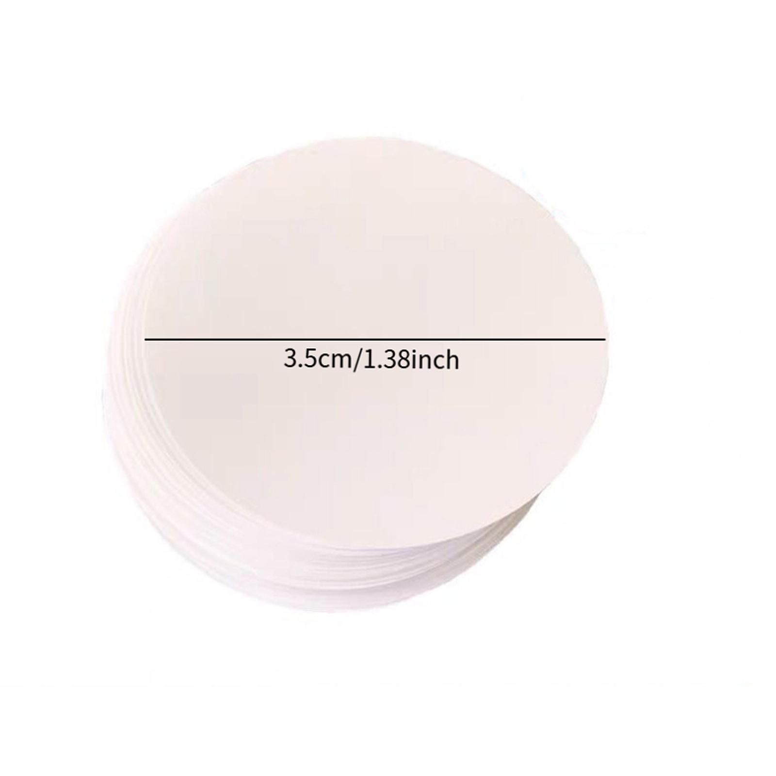 Button Badge Blank - 100x Équipement de remplacement pour badges