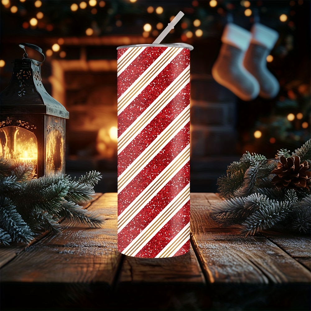 Tumbler 20Oz White - 1 bouteille d'eau de Noël de