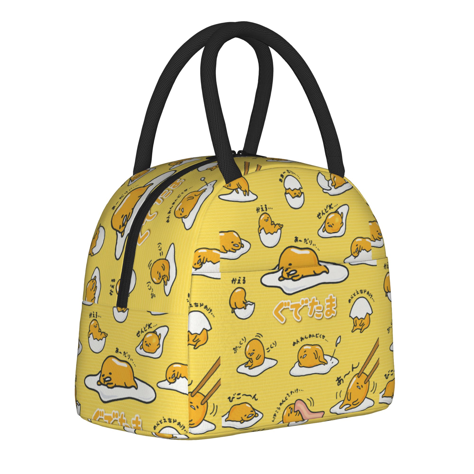 Tote Bag Sublimation - Sac à déjeuner isotherme Gudetama, motif