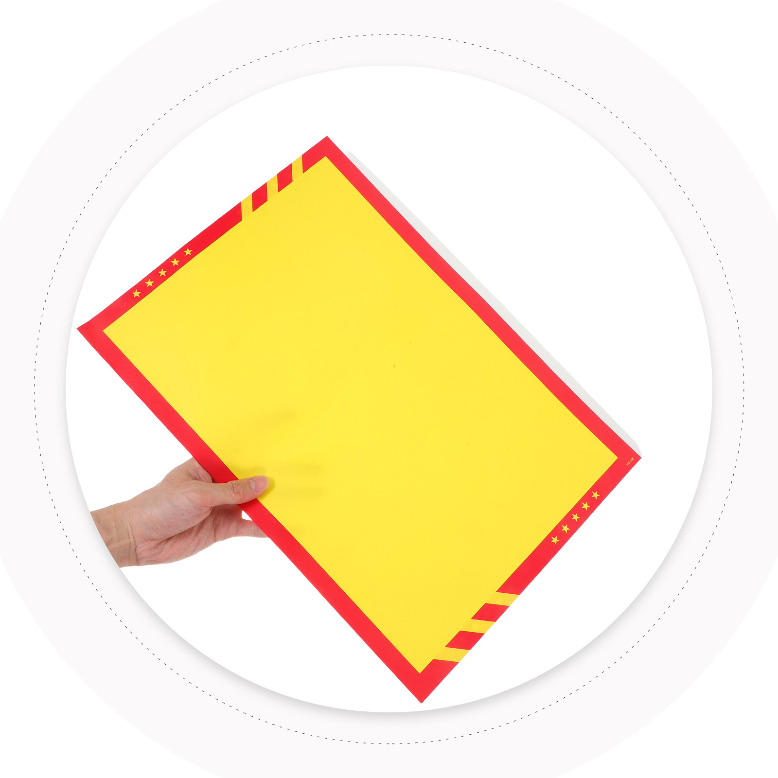 Yard Sign Blank - 20 étiquettes publicitaires en papier attrayantes