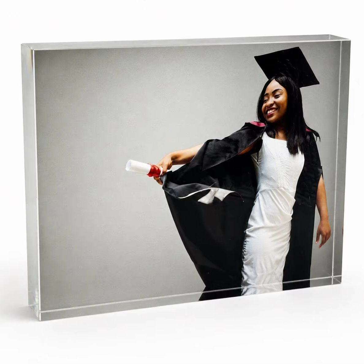 Plaque en acrylique personnali - Photo Acrylic Block avis et prix