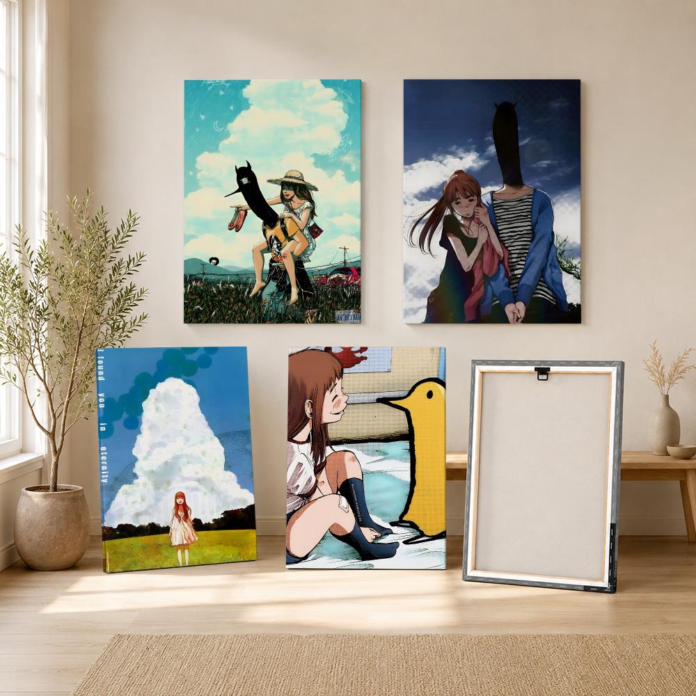 G-Goodnight Punpun Peinture An - Canvas Wrap Ready avis et prix