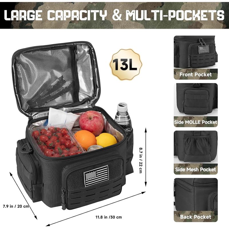 Sac Isotherme Tactique 13L MOL - Tote Bag Sublimation avis et prix