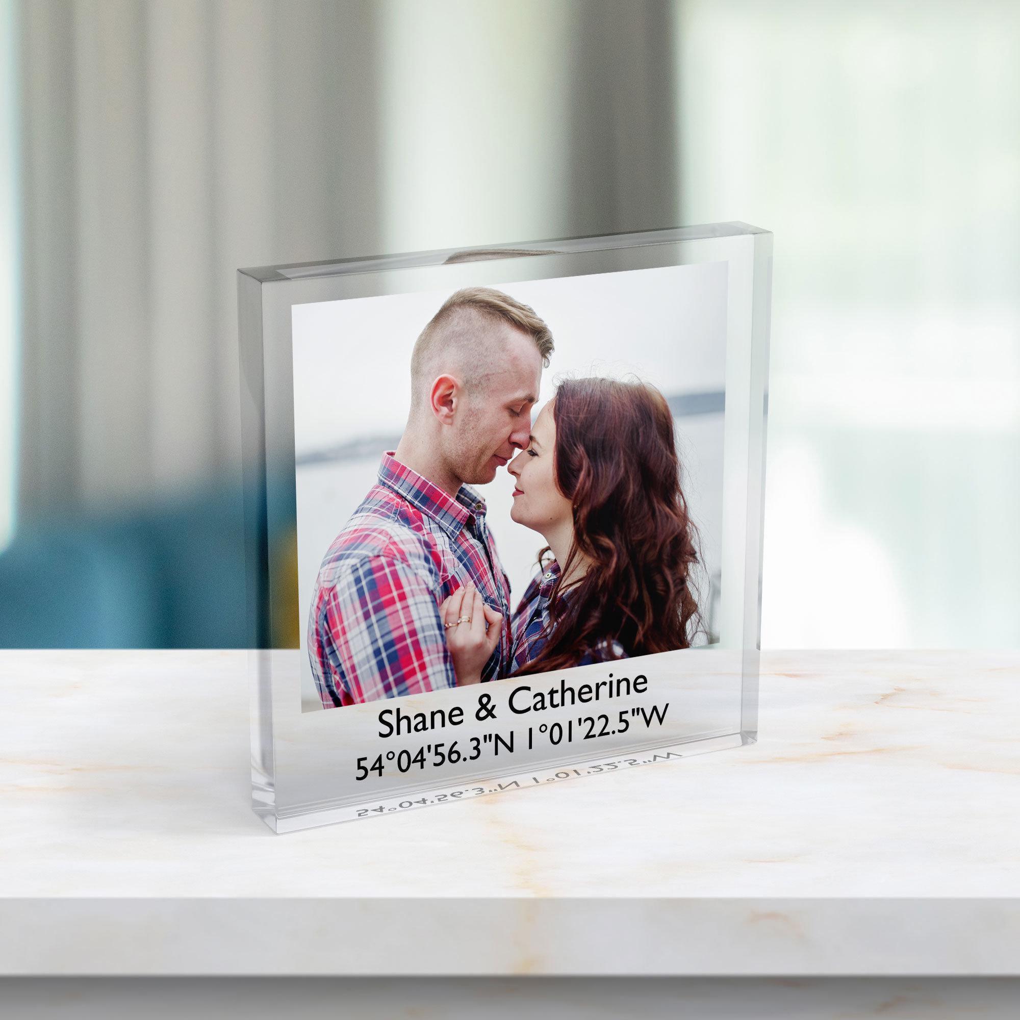Bloc photo personnalisé en acr - Photo Acrylic Block avis et prix