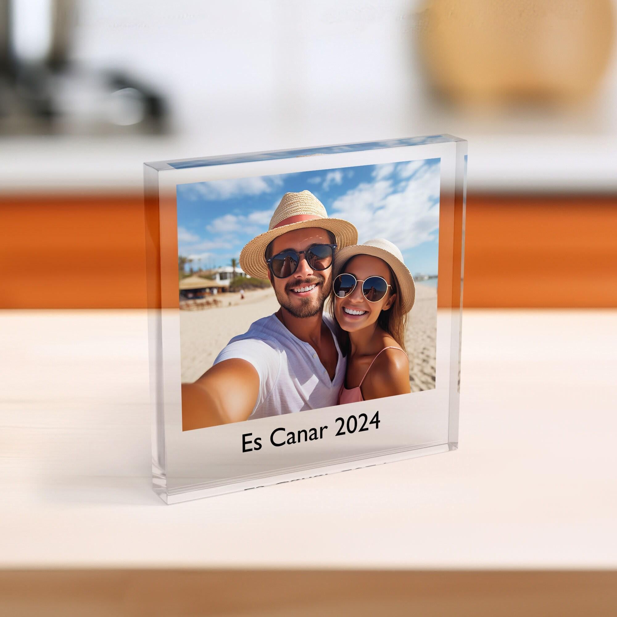 Bloc photo personnalisé en acr - Photo Acrylic Block avis et prix