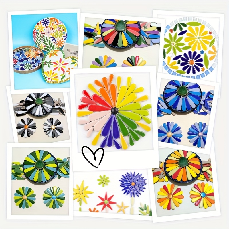 50g de mosaïques en céramique  - Ceramic Tile Blank avis et prix