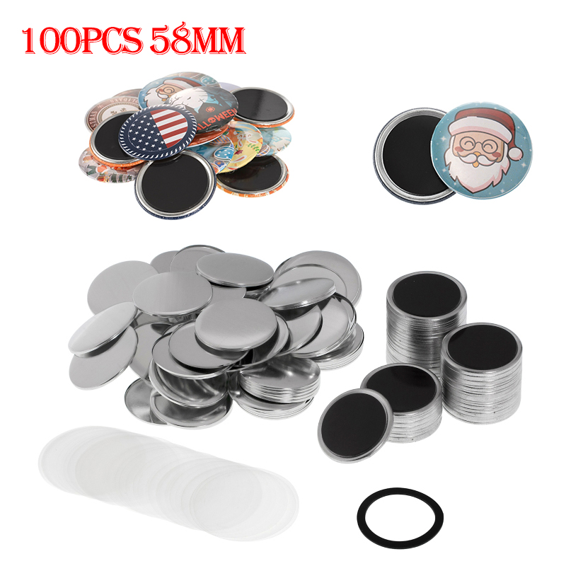 Pièces de badges magnétiques s - Button Badge Blank avis et prix