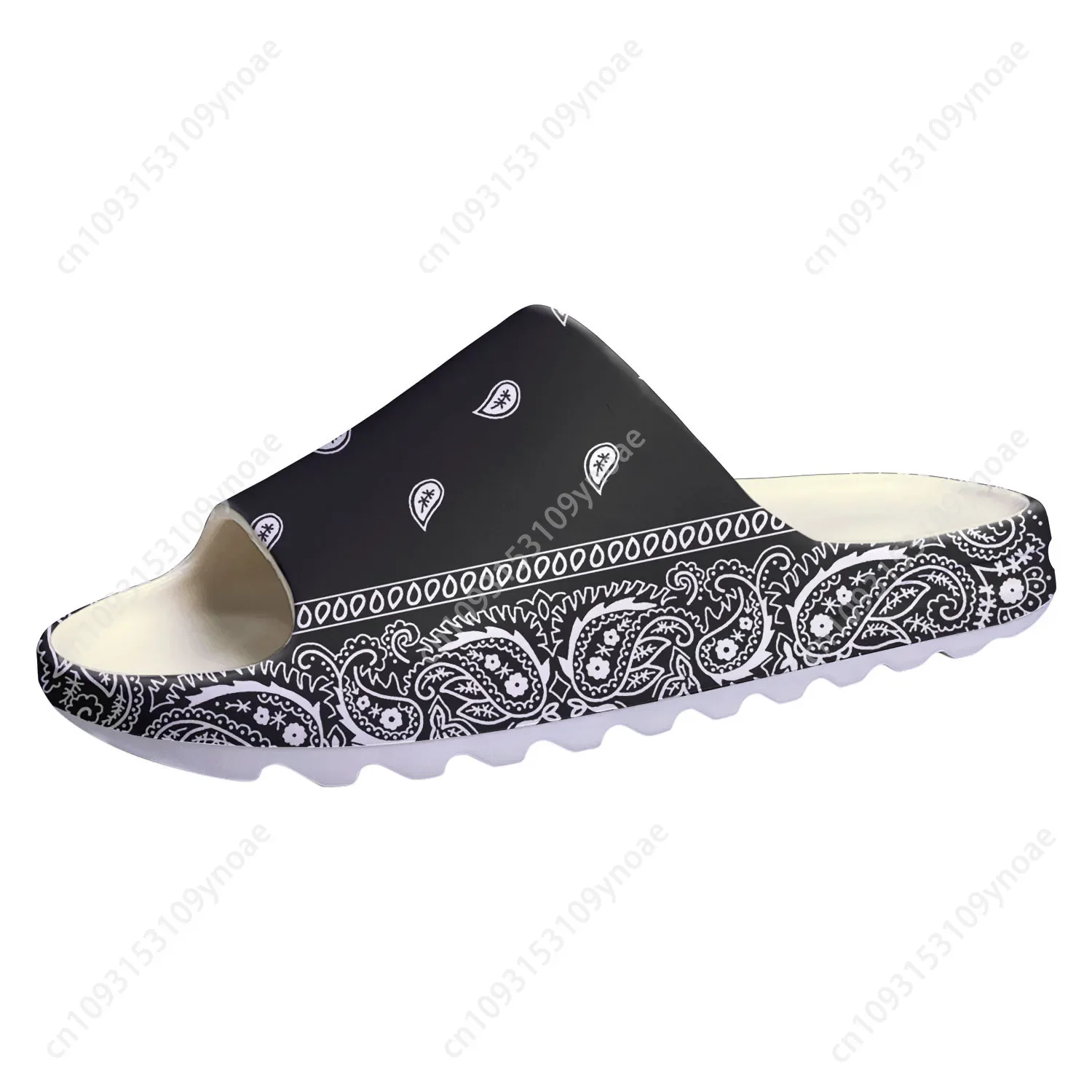 Bandana Paisley semelle souple - Bandana Blank White avis et prix
