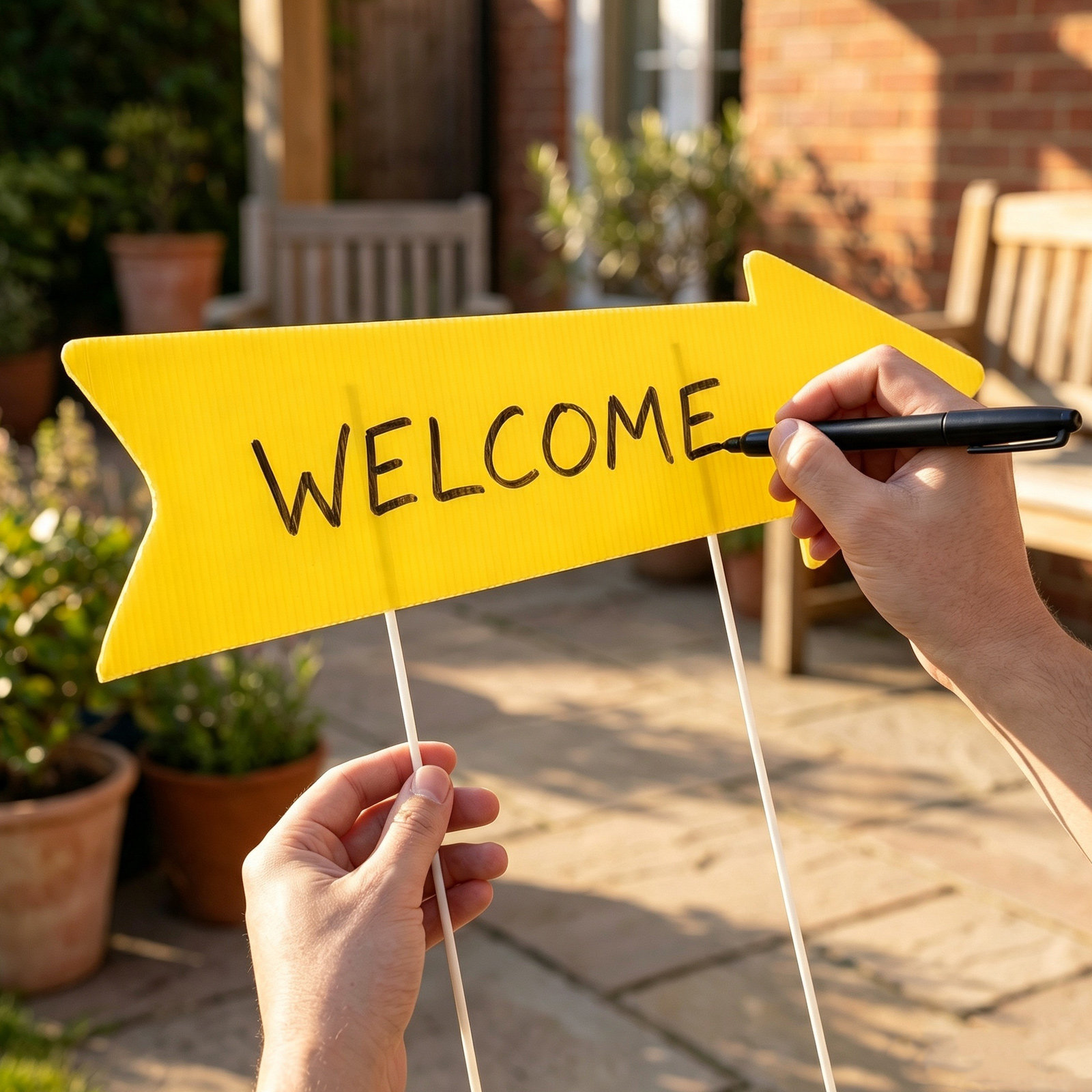 10 panneaux de signalisation d - Yard Sign Blank avis et prix