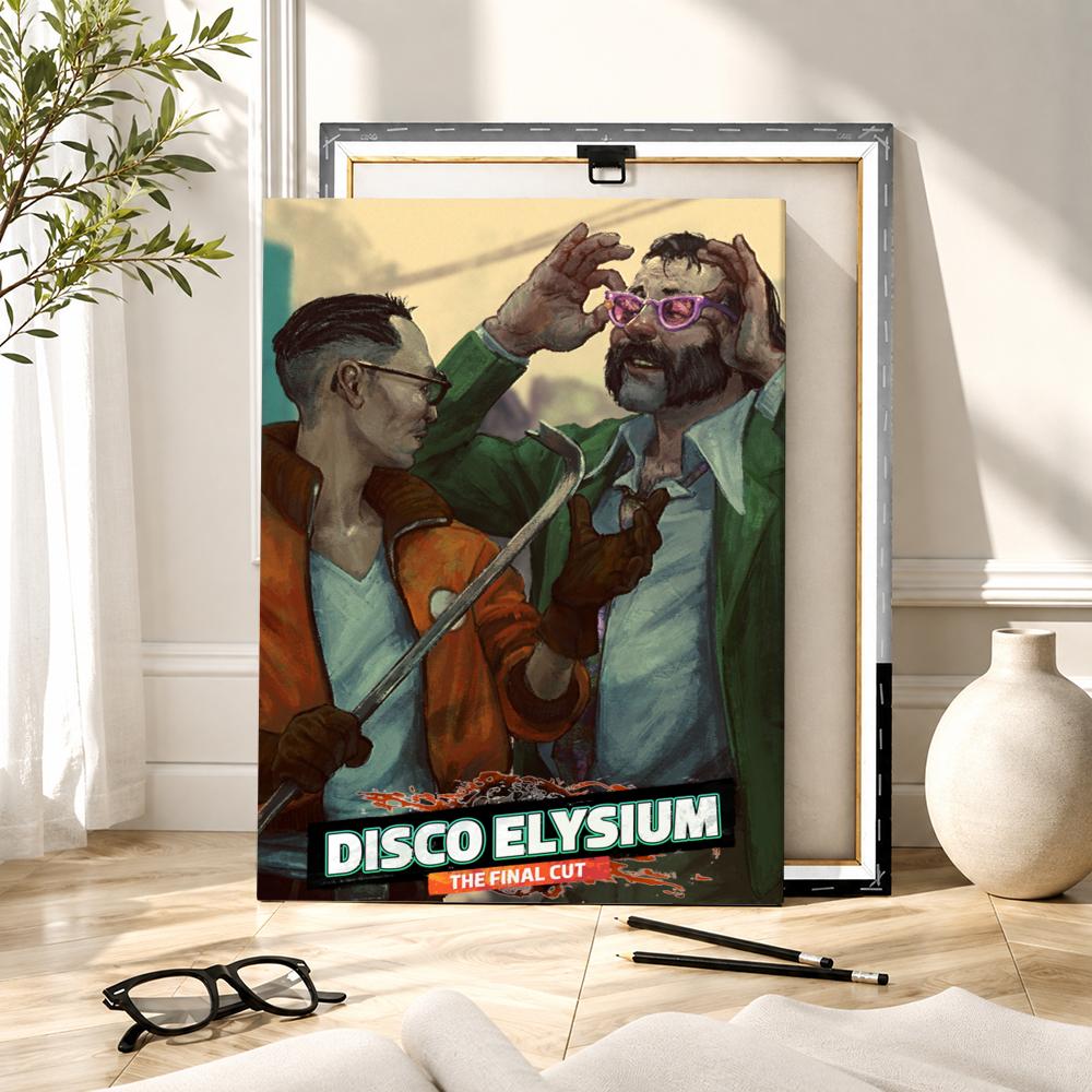 D-Disco Elysium Peinture de Je - Canvas Wrap Ready avis et prix